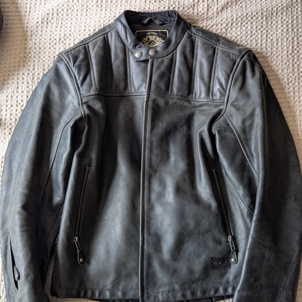 Roland Sands Leather Motorcycle Jacket